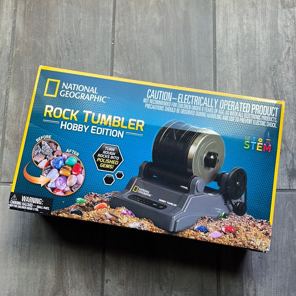 National Geographic Rock Tumbler